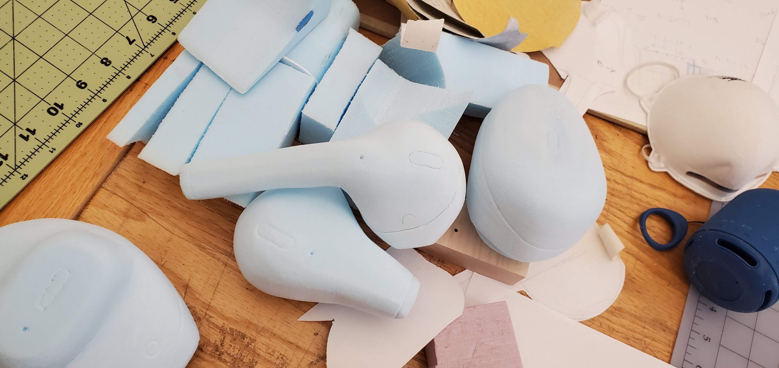 Read more about the article Blue foam- Airpods