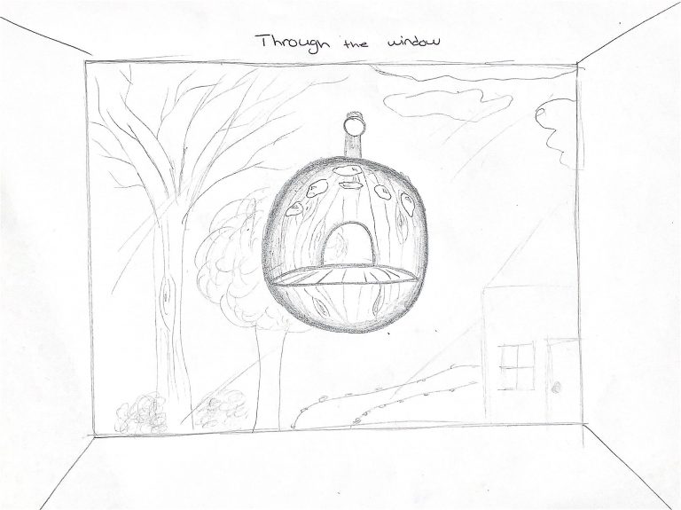 Through the window